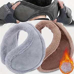 Winter Plush Earmuffs Outdoor Riding Skiing Warm Warm Earmuffs