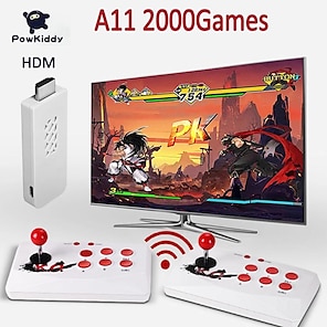 Powkiddy Y6 2.4G Wireless Game Tv Stick Retro PS1 Family Portable Vide –  Powkiddy official store