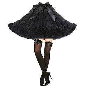 Sottoveste Crinolina Per Bambina - 3 Cerchi, Regolabile, Per Vestiti A Fiori E Party, 65 Cm - Foto 10