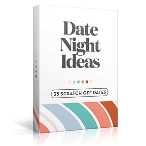  2PCS Anniversary for Him Her Date Night Ideas Game Decider Gifts  for Boyfriend Girlfriend Wedding Gifts for Couple Gifts for Husband Wife  Birthday Honeymoon Christmas Valentines Day Gifts for Him Her 