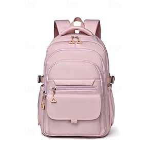 Oreunik School Backpack for Girls, Casual Travel, School Bags 15 Inch Laptop Work Backpack for Teen Boys Lightweight Backpack Water Resistant Bookbag College Men Women Daypack, wine red