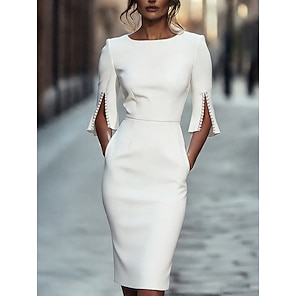 White Bodycon Dresses- Online Shopping for White Bodycon Dresses - Retail  White Bodycon Dresses from LightInTheBox