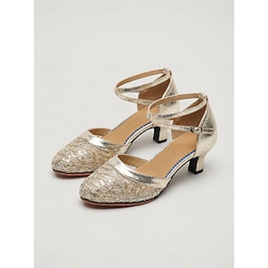 gold low heel dress shoes Sole Bliss Women's Low Heels - Sandals - Platform Ronnie: Gold Leather US 11
