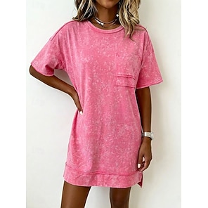 short sleeve casual solid color dresses from lightinthebox Summer Dresses| Variety of selections that fits every man
