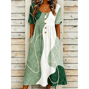 cotton casual maxi dresses Floral maxi dress