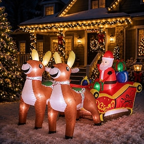 Prsildan Christmas Lighted Decoration 25 x 44 Reindeer Prsildan Christmas Lighted Decoration 25 x 44 Reindeer