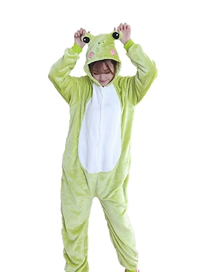 Adulto Bordado Moderno Fantasia de macacão Sapo Pijamas Macacão