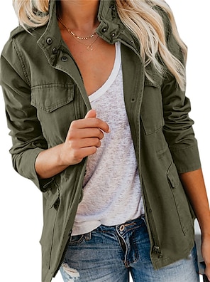 Chaqueta Militar Casual Hombre Elegante Abrigo Táctico - Temu Mexico