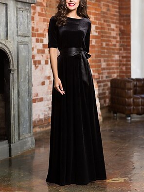 black long dress online