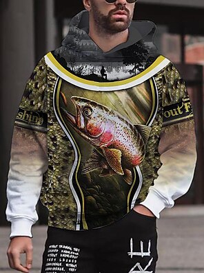 trout moletom com capuz