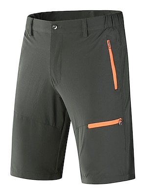 LOHASCASA Mens Quick Dry Lightweight Sports Shorts with Zip Pockets 