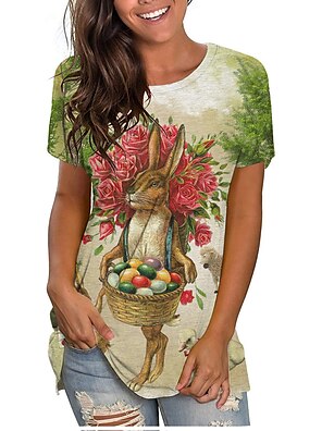 Happy Easter Rabbit Men 3D Print Pullover Hoodie Sweatshirt with Front Pocket 