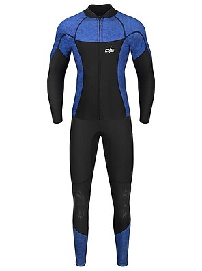 cheap -Men&#039;s Full Wetsuit 3mm SCR Neoprene Diving Suit Thermal Warm UPF50+ Quick Dry High Elasticity Long Sleeve Full Body Swimming Diving Surfing Scuba Spring Summer Autumn