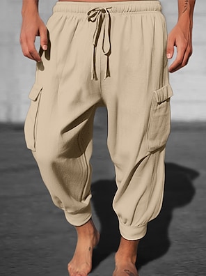 Men's Sweatpants Joggers Trousers Straight Leg Sweatpants Cargo