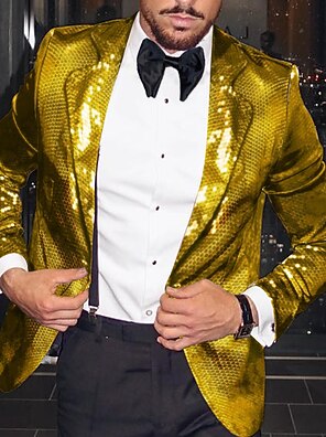 Costume 2 Pièces Fluo Arc-en-ciel Pour Homme - Blazer + Pantalon - Fêtes, Discothèque, Thème Néon