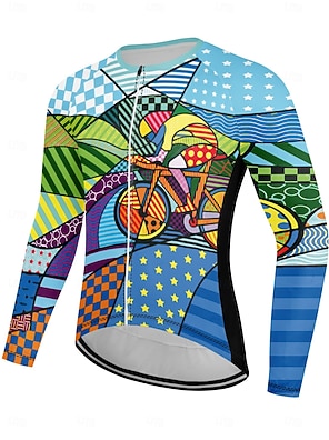 Maillot Cyclisme Ilpaladino – Homme – Taille L – Manches Courtes – Fermeture éclair Intégrale