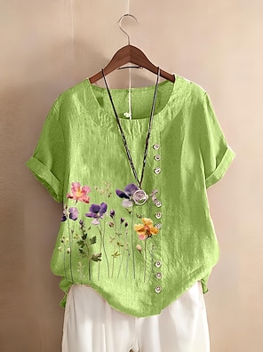 Blusa De Gasa Bohemia De Encaje Para Mujer, Estilo Bohemio, Manga
