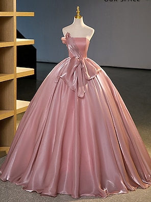 strapless open back dress Wholesale Evening Party Dresses Long Sleeve Sequin Side Split main image 0