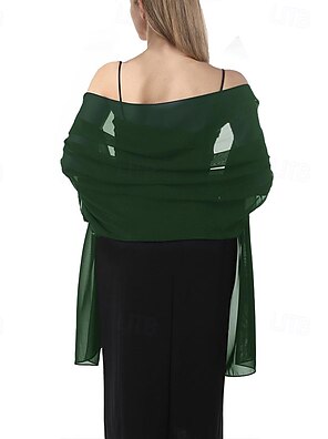 thumbnail image 2 of Black Shawls And Wraps Evening 2 of 14