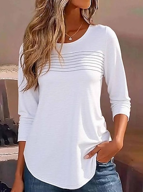 Tシャツ・カットソー OFF WHITE Women Tunic Tops OWAD072C99JER0020110 White OFF-WHITE: Top woman - White | Off-White top