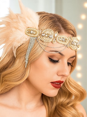 Robe Gatsby Accessoire Année 20 Femme,Grâce