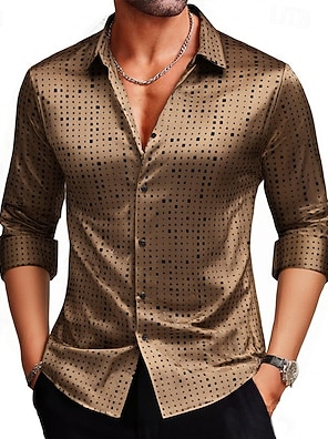 slim fit dress slacks Men's Rock and Roll Western Snap Shirt - OpryShop Black / MD main image 0