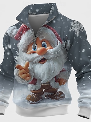 Weihnachtspullover Herren Lustig Weihnachten Sweats Produktbild-Vorschau 5