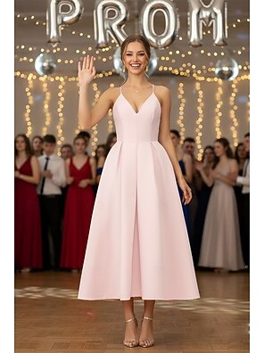 chinese dress ladies Light Pink Tropical Print Chiffon Dress - Maxi Dresses