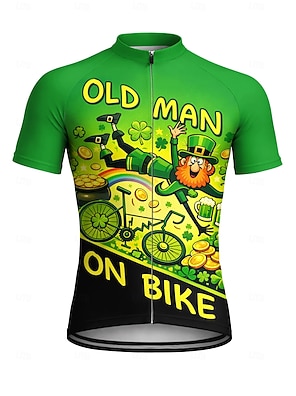 Maillot Cyclisme Ilpaladino – Homme – Taille L – Manches Courtes – Fermeture éclair Intégrale