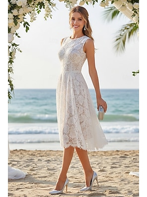 A Line Tea Length Dress- Online Shopping for A Line Tea Length Dress -  Retail A Line Tea Length Dress from LightInTheBox