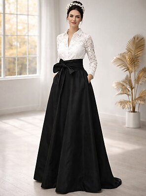 Abito Lungo Elegante Da Sera In Raso Con Stampa Floreale - Scollo Tondo, Spalline Sottili, Attillato Con Orlo A Volant