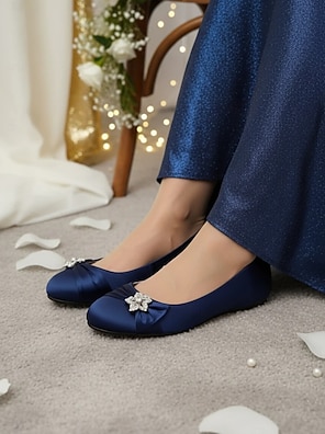 royal blue prom dress The Victoria Navy Blue Leather Block Heel Pump Women Shoe [EU-43 & US-12] main image 1