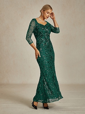 light in the box green dress Miss Circle Women Ulissa Light Green Square Neck Jacquard Textured High Slit Maxi Dress main image 0
