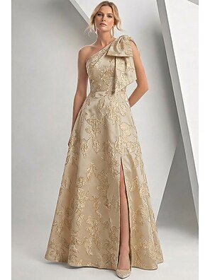 strapless open back dress A Line Long Sleeve Sequin Formal Dress