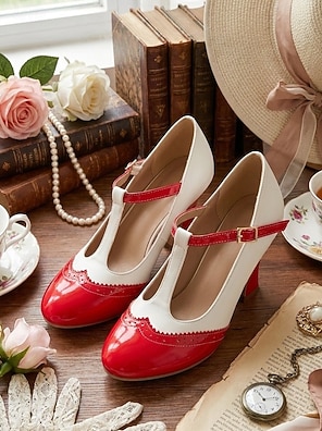 vintage dress and shoes fashion photograph vintage bags sandals vintage posing retro model magazine page 1960s Stock Photo Vintage Shoes- Online Shopping for