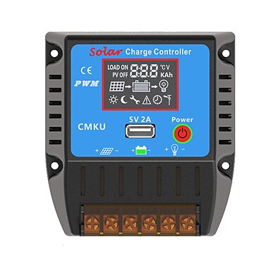 CMKU 10A 24V Solar Panel Battery Regulator Charge Controller CMKU-2410 