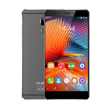 OUKITEL U13 5.5 " Android 6.0 4G Smartphone (Dual SIM Octa Core 13 MP 3GB + 64 GB Grey Gold)