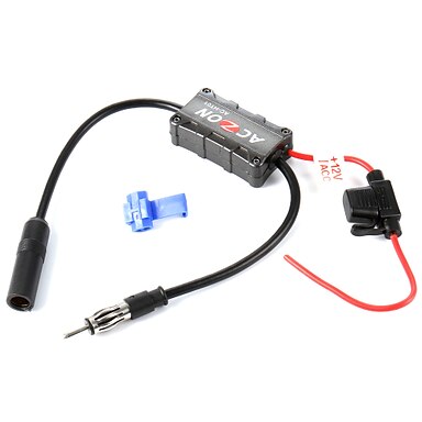 die Vinegar balloon 12V Acc high quality Stable Vehicles Car Radio FM Antenna Amplifier Booster  for Both AM and FM Radio Stations 3260664 2022 – $7.99