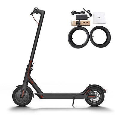 Xiaomi M365 Electric Scooter Anti-slip 8 Inch Aluminium Alloy 500*110mm 250 W Up To 30000 m And 25 km/h Lightweight, Portable Folding, APP Control White / Black