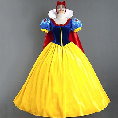 Snow White Princess Masquerade Women's Movie Cosplay Princess Vacation ...