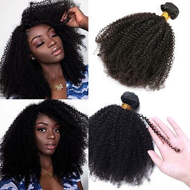 curly weave afro hair