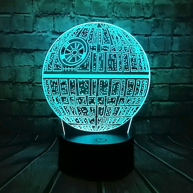 TIK TOK LOGO DANCING APP 3D Acrylic LED Night Light Touch Lamp GITF 7 Colour 