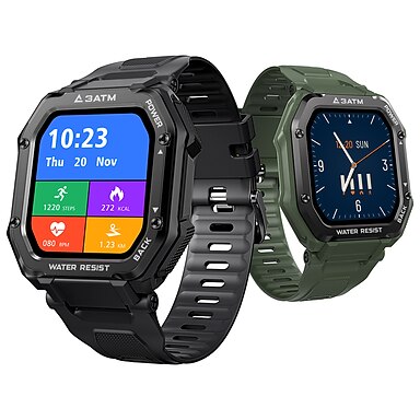 KOSPET ROCK Умные часы 1.69 дюймовый Смарт Часы Bluetooth Педометр Датчик  для отслеживания активности Датчик для отслеживания сна Совместим с Android  iOS Женский Мужчины / Сидячий Напоминание / 128MB 8532562 2022 – $47.24