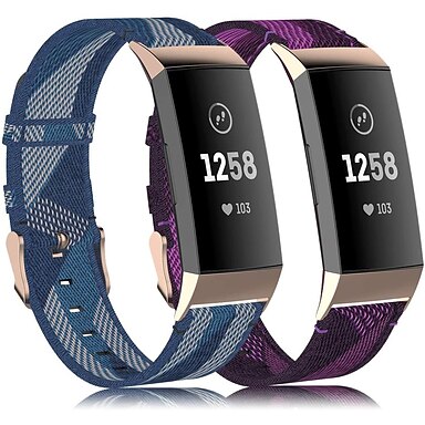 Sport Bands for Fitbit Charge 4/Charge 3/Charge 3 SE Soft Waterproof  15 Pack 