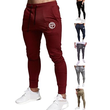 Pantalon De Survêtement Homme Noir — Zip Aux Chevilles, Pour Running, Gym, Sport