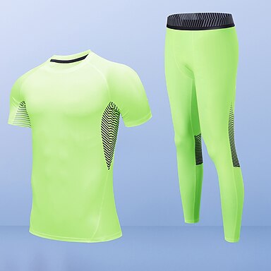 Men's High Waist Running Tights 