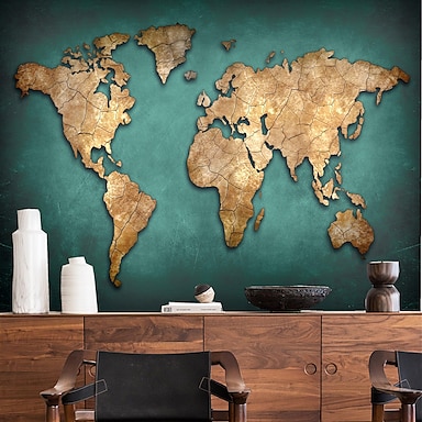 ورق جدران خريطة العالم