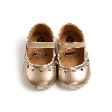 gold baby boy shoes