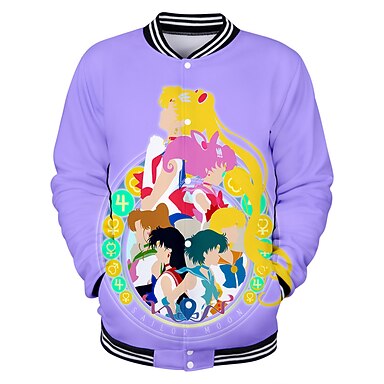 sailor moon letterman jacket