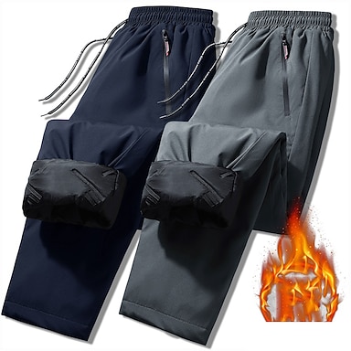 Men's Winter Warm Down Cotton Pants 